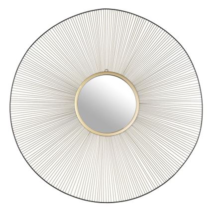 Eglo - Lustro ścienne śr. 76 cm złoty/czarny