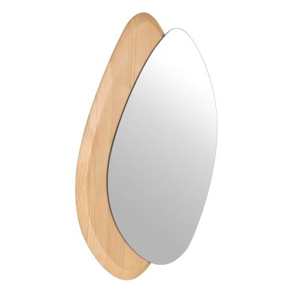 Eglo 425049 - Lustro ścienne LIOMA 68x48 cm jodła/beżowe