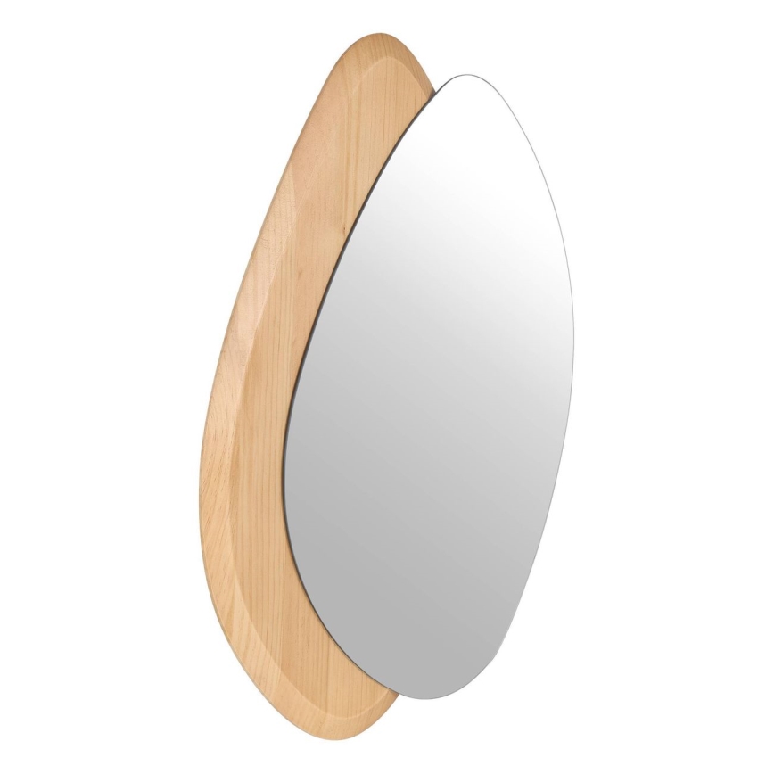 Eglo 425049 - Lustro ścienne LIOMA 68x48 cm jodła/beżowe