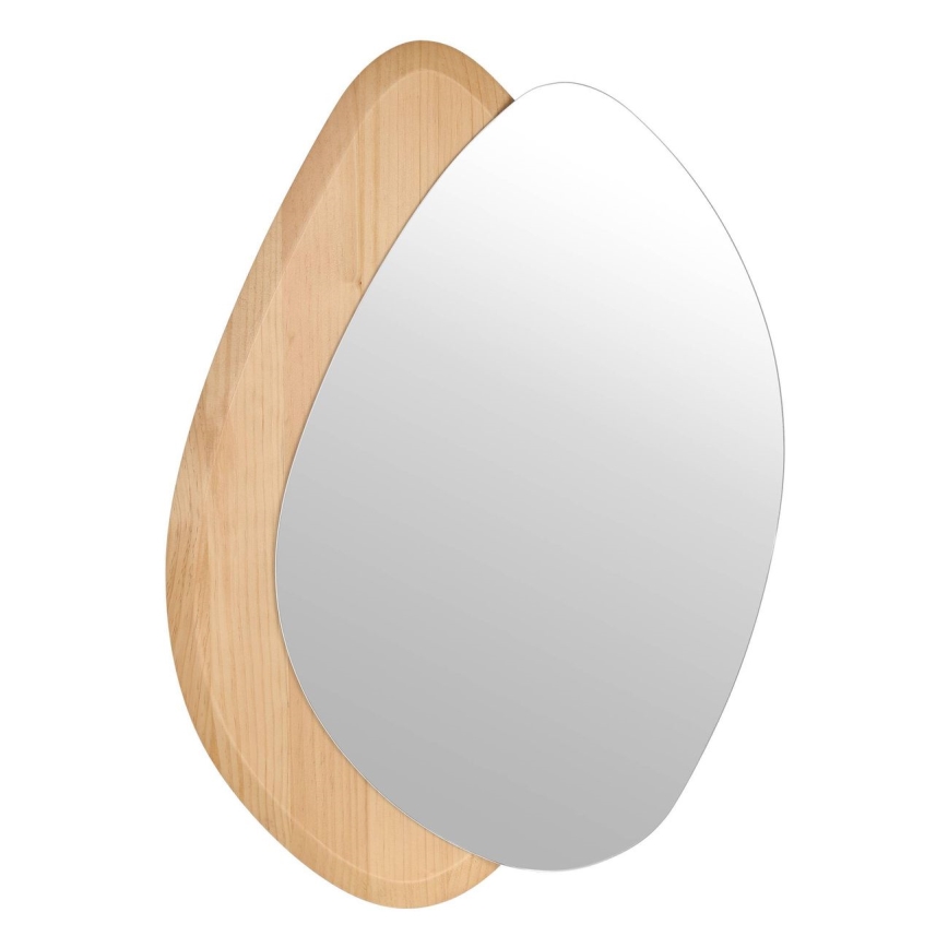 Eglo 425049 - Lustro ścienne LIOMA 68x48 cm jodła/beżowe