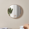 Eglo 425058 - Lustro ścienne BANI Ø 40 cm, beżowe