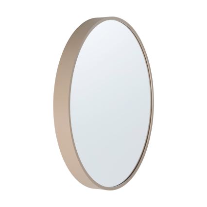 Eglo 425058 - Lustro ścienne BANI Ø 40 cm, beżowe