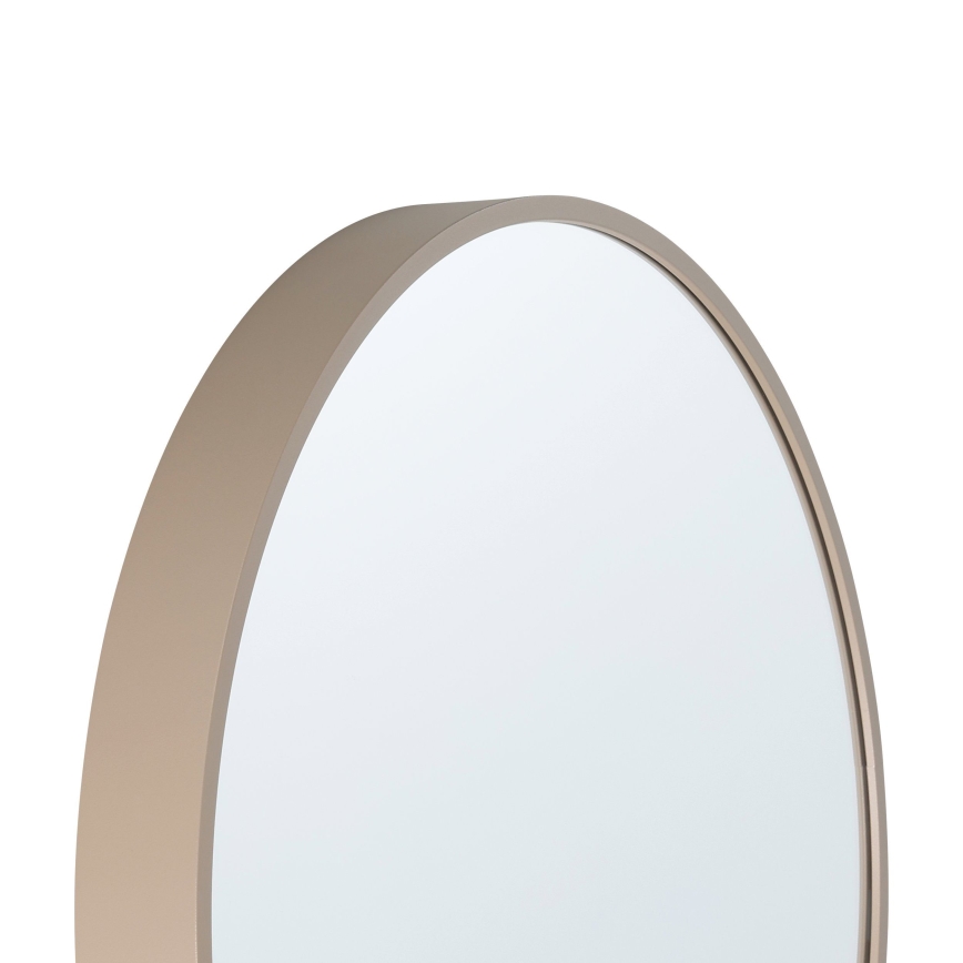Eglo 425058 - Lustro ścienne BANI Ø 40 cm, beżowe