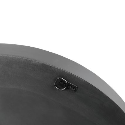 Eglo 425062 - Lustro ścienne BONTANG, średnica 90 cm, czarne/złote