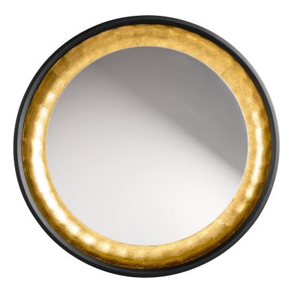 Eglo 425062 - Lustro ścienne BONTANG, średnica 90 cm, czarne/złote