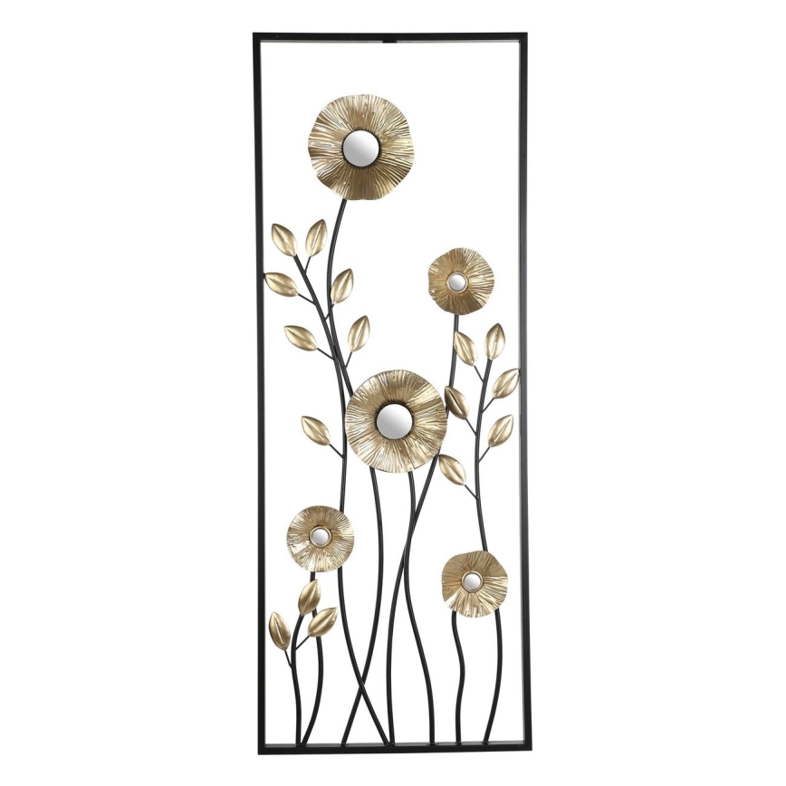 Eglo - Dekoracja ścienna 100x38,5 cm czarny/złoty