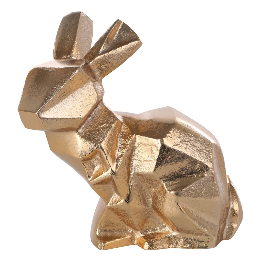 Eglo - Metalowa dekoracja 17,5x16 cm królik/złoty