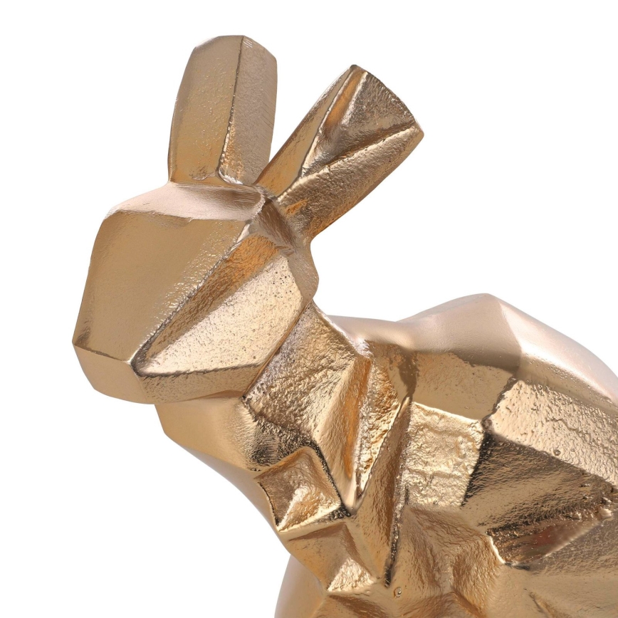 Eglo - Metalowa dekoracja 17,5x16 cm królik/złoty