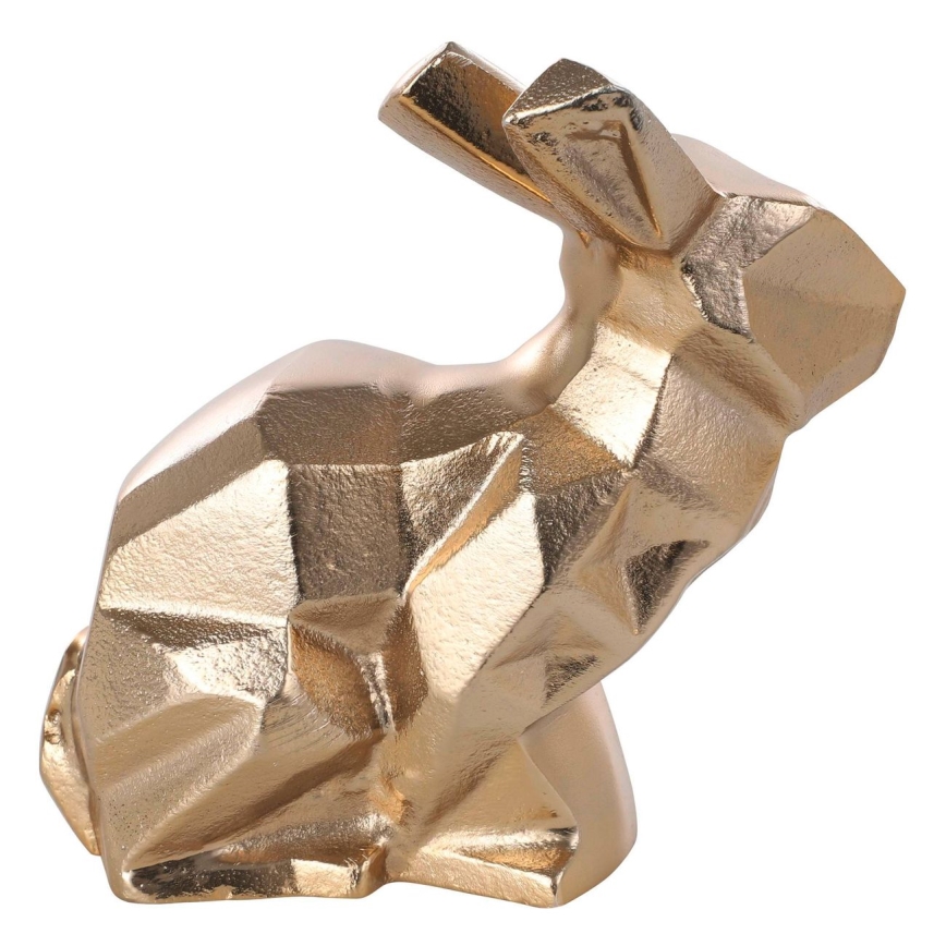 Eglo - Metalowa dekoracja 17,5x16 cm królik/złoty