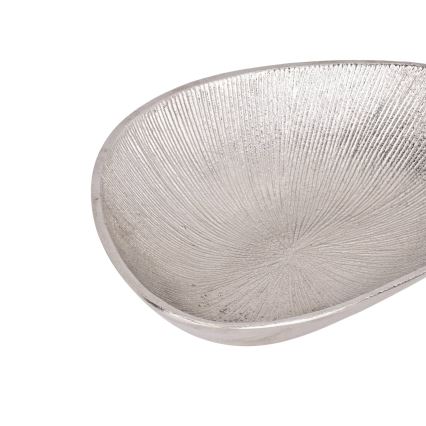Eglo - Dekoracyjna taca 17,5x24,5 cm srebrny