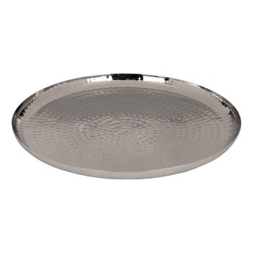 Eglo 427598 - Dekoracyjna taca FORLEYET Ø 30 cm, błyszczący chrom