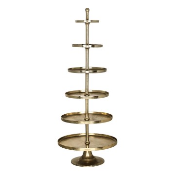 Eglo 427653 - Stojak do serwowania BABIRIK 206x79 cm złoty