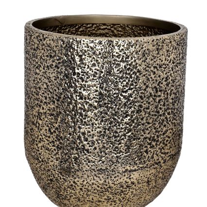 Eglo - Metalowa doniczka 50x42 cm złoty