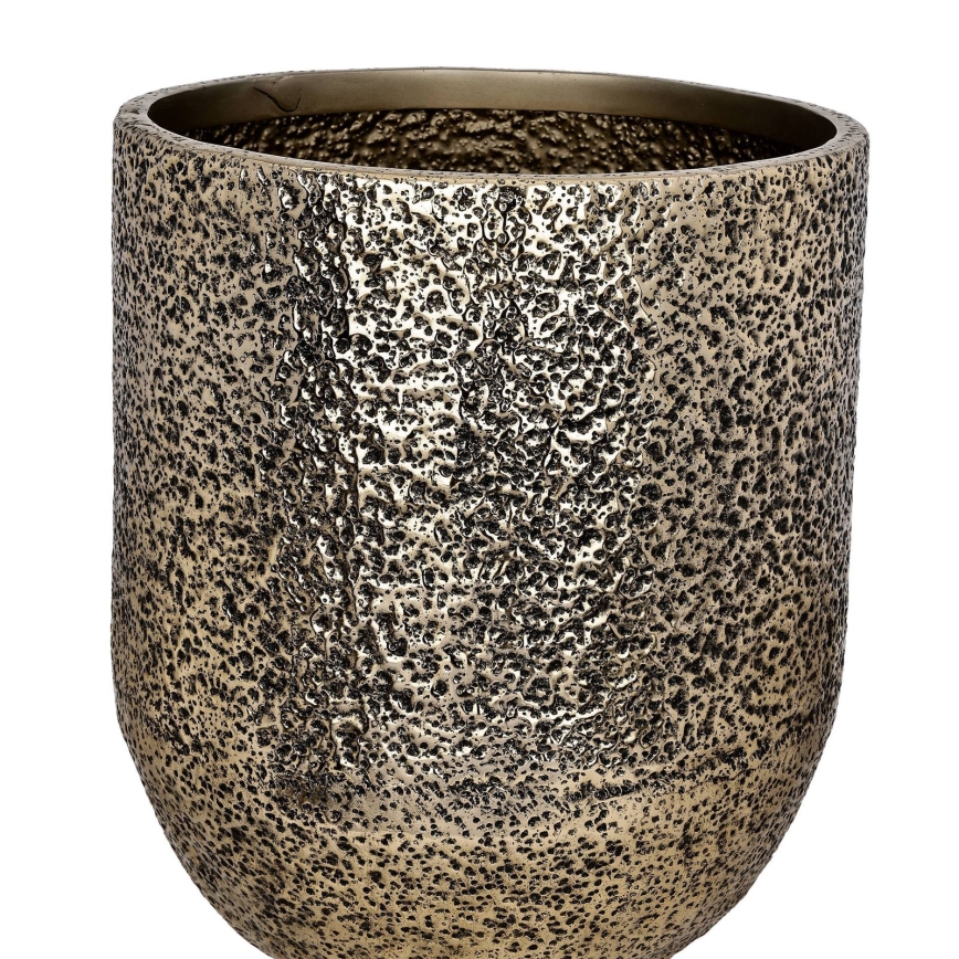 Eglo - Metalowa doniczka 50x42 cm złoty