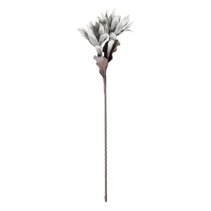 Eglo - Sztuczny kwiat 90 cm szary