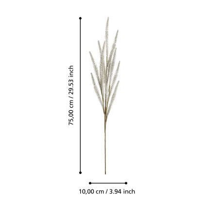 Eglo - Sztuczny kwiat 75 cm złoty