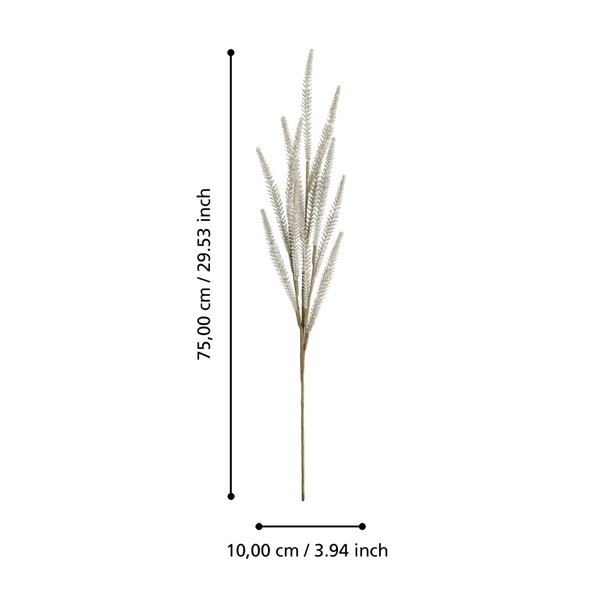 Eglo - Sztuczny kwiat 75 cm złoty