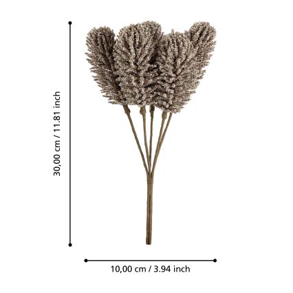 Eglo - Sztuczny kwiat 30 cm beżowy