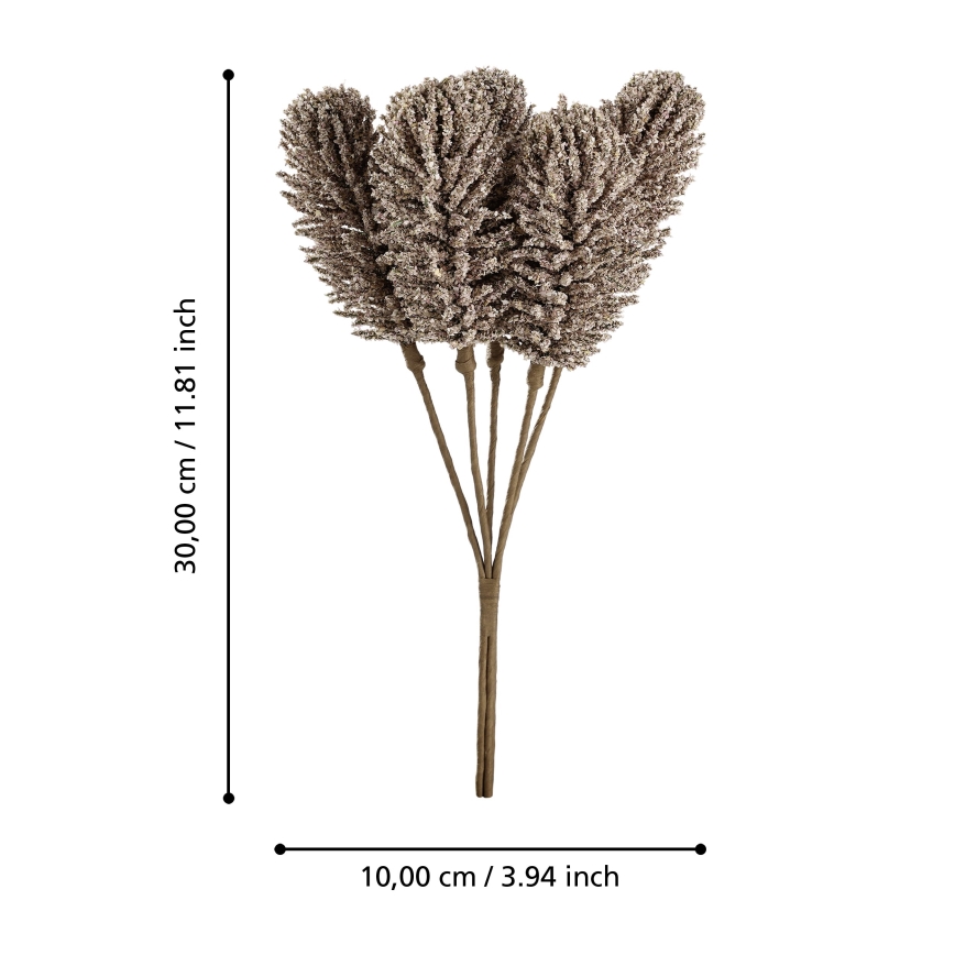 Eglo - Sztuczny kwiat 30 cm beżowy