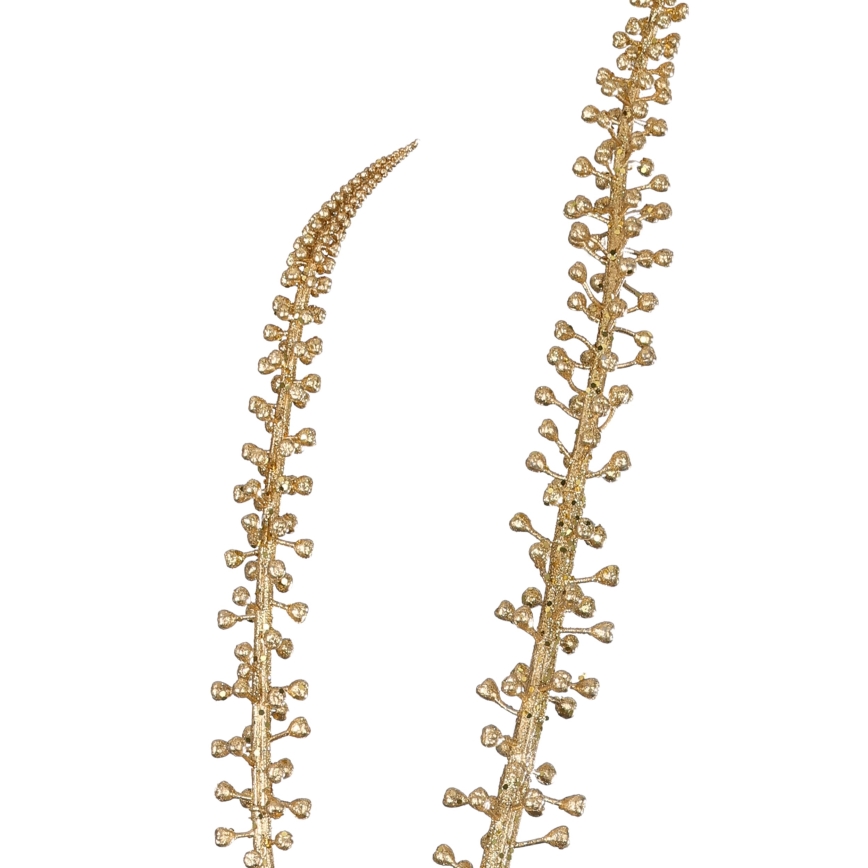 Eglo - Sztuczny kwiat 71,5 cm złoty