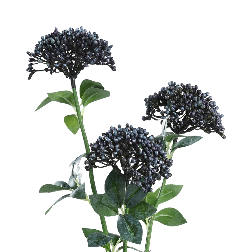 Eglo - Sztuczny kwiat 56 cm niebieski/zielony