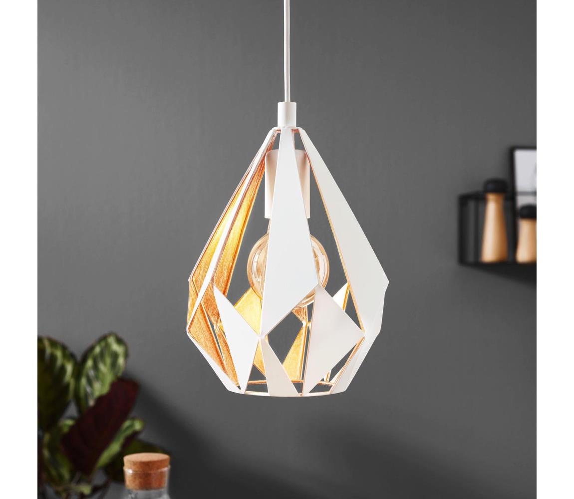 Eglo 43001 - Żyrandol na lince CARLTON 1xE27/60W/230V