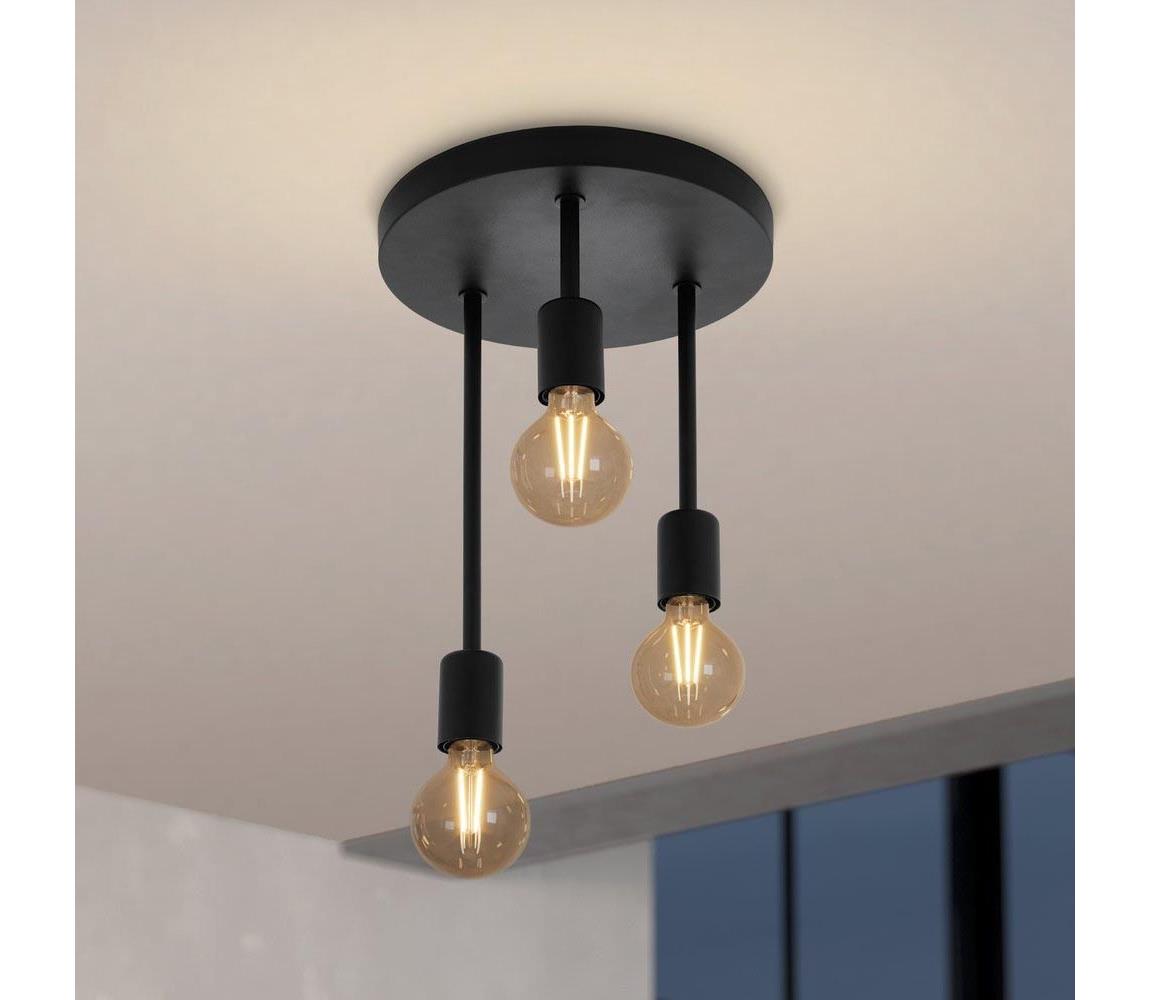 Eglo 43126 - Żyrandol WILMCOTE 3xE27/60W/230V