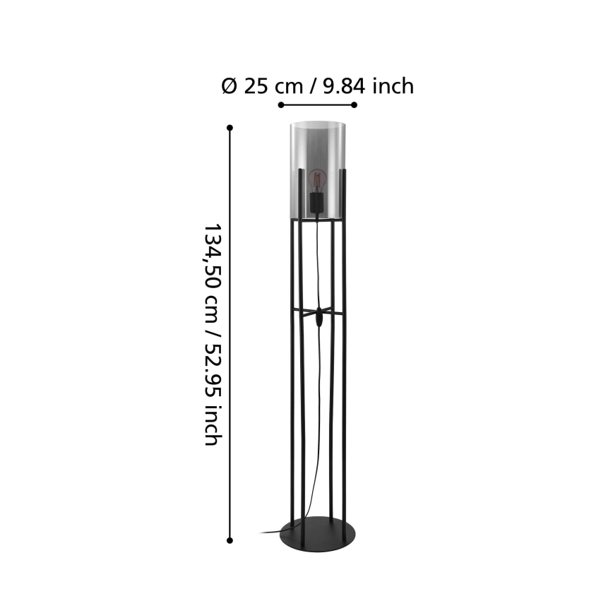 Eglo - Lampa podłogowa 1xE27/60W/230V