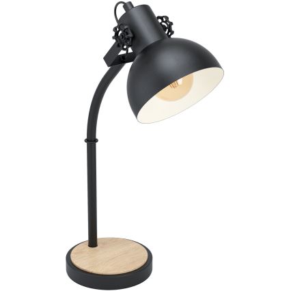 Eglo 43165 - Lampa stołowa LUBENHAM 1xE27/28W/230V