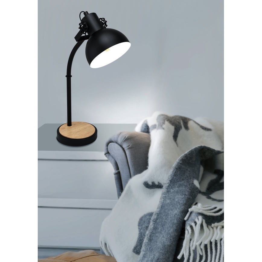Eglo 43165 - Lampa stołowa LUBENHAM 1xE27/28W/230V