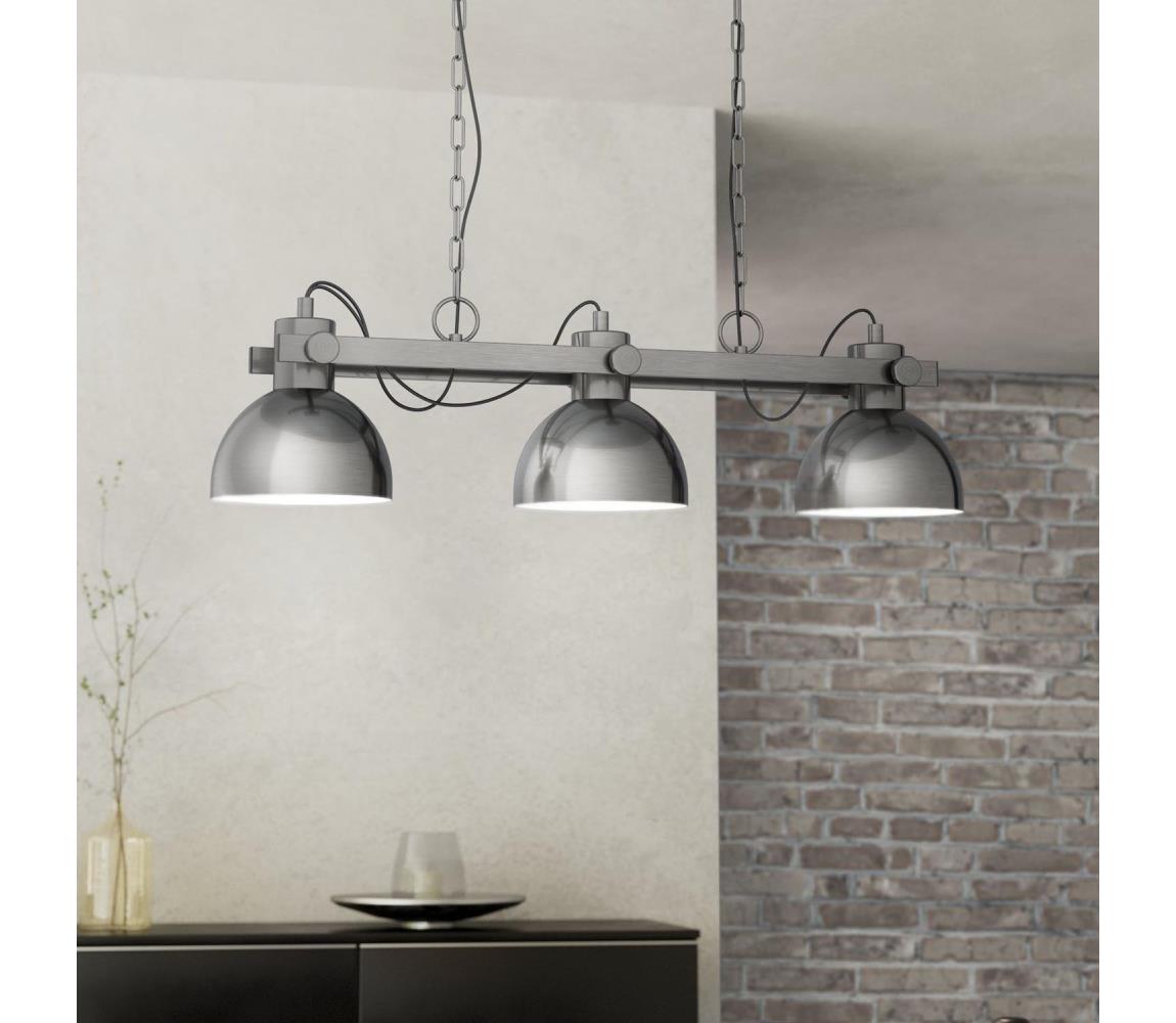 Eglo 43168 - Żyrandol na łańcuchu LUBENHAM 3xE27/28W/230V