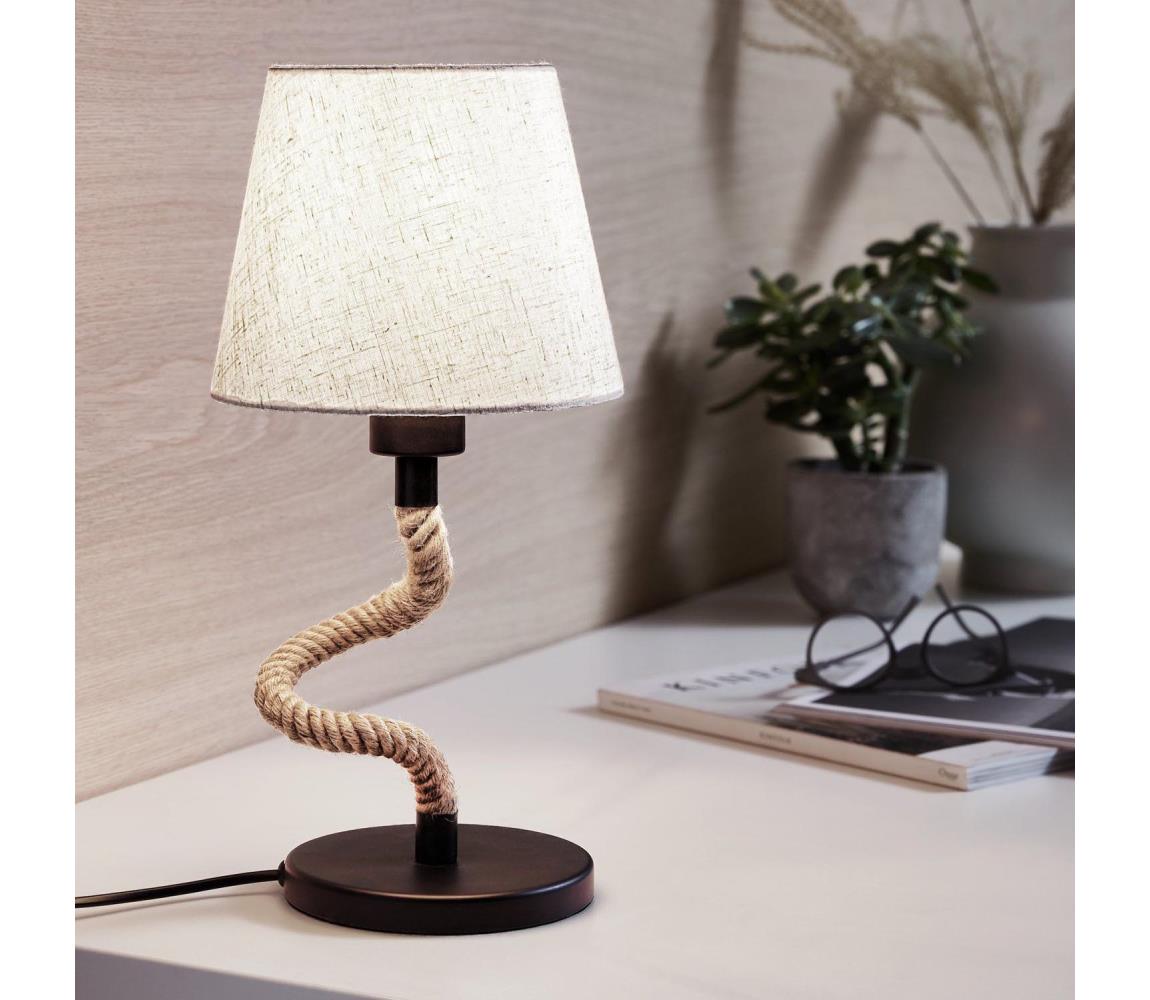 Eglo 43199 - Lampa stołowa RAMPSIDE 1xE27/28W/230V