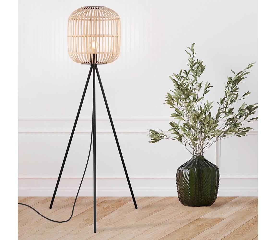 Eglo 43219 - Lampa podłogowa BORDESLEY 1xE27/28W/230V