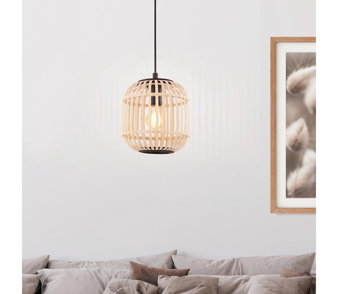 Eglo 43231 - Żyrandol na lince BORDESLEY 1xE27/28W/230V śr. 210mm