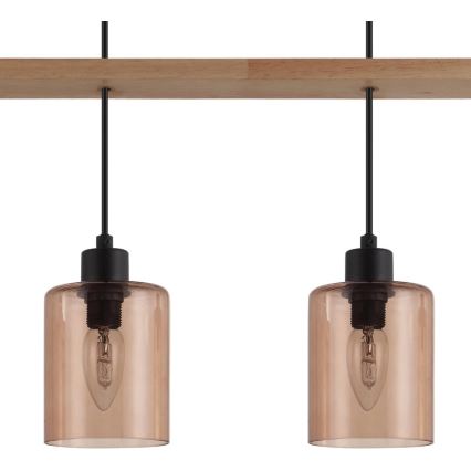 Eglo 43368 - Żyrandol na linkach COOLMONT 4xE14/40W/230V