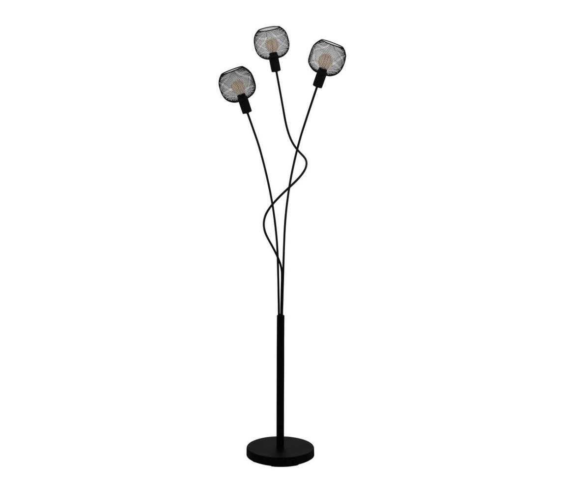 Eglo 43377 - Lampa podłogowa WRINGTON 1 3xE14/40W/230V