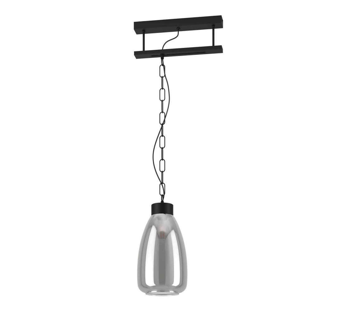 Eglo 43394 - Żyrandol na łańcuchu BRICKFIELD 1xE27/40W/230V