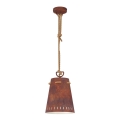 Eglo 43404 - Lampa wisząca na przewodzie MEOPHAM 1xE27/60W/230V