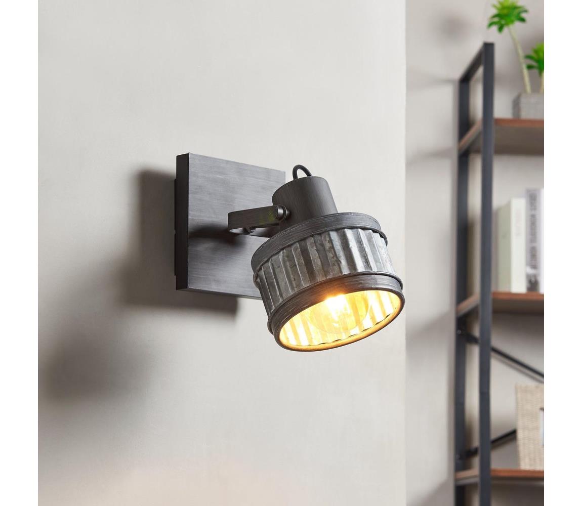 Eglo 43444 - Oświetlenie punktowe TURROCK 1xE27/28W/230V