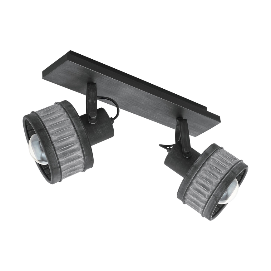 Eglo 43445 - Oprawa punktowa TURROCK 2xE27/28W/230V