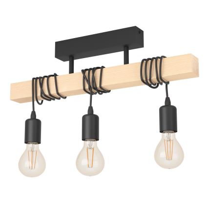 Eglo - Żyrandol natynkowy TOWNSHEND 3xE27/60W/230V