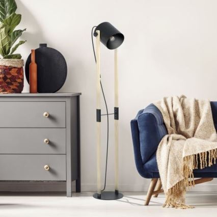 Eglo - Lampa stojąca 1xE27/28W/230V