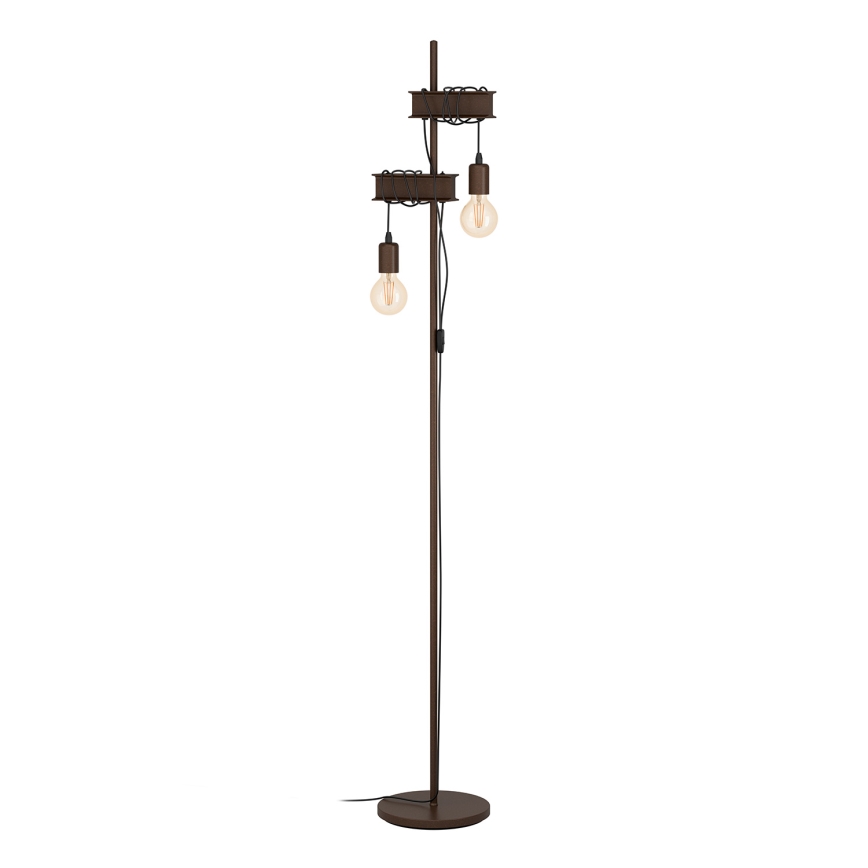 Eglo - Lampa podłogowa TOWNSHEND 2xE27/10W/230V