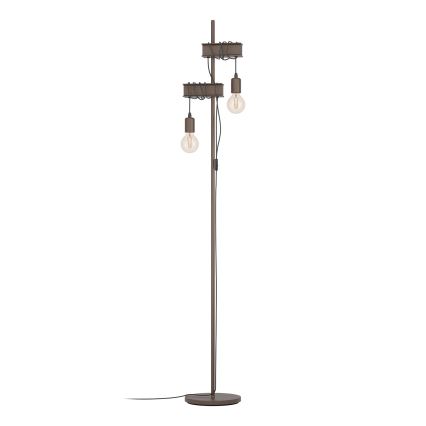 Eglo - Lampa podłogowa TOWNSHEND 2xE27/10W/230V