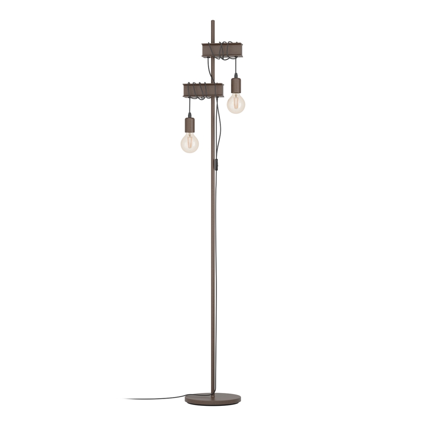 Eglo - Lampa podłogowa TOWNSHEND 2xE27/10W/230V