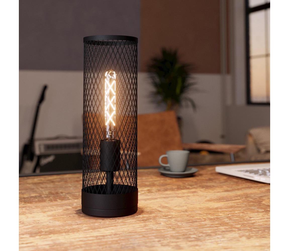 Eglo 43536 - Lampka stołowa REDCLIFFE 1xE27/40W/230V