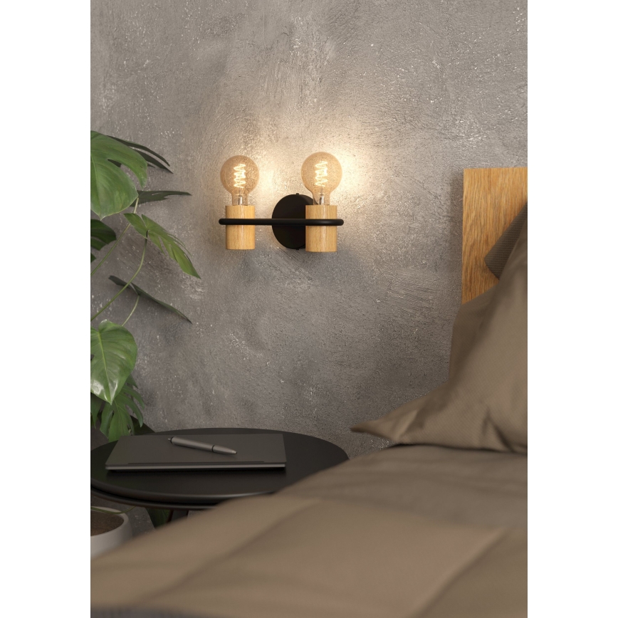 Eglo - Kinkiet 2xE27/40W/230V