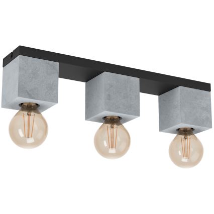 Eglo 43596 - Przysufitowy żyrandol PRESTWICK 3xE27/40W/230V