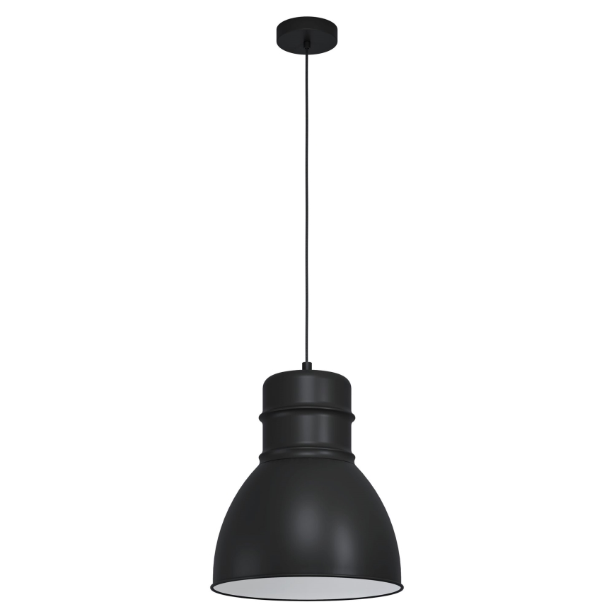 Eglo - Żyrandol na lince 1xE27/60W/230V czarne