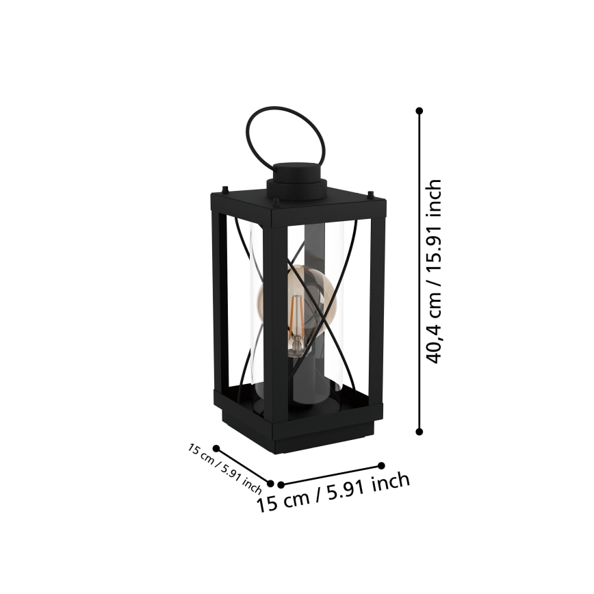 Eglo - Lampa stołowa 1xE27/60W/230V